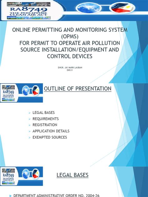 opms timetable pdf download|Air Quality Management Section.